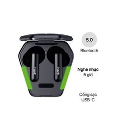 Tai nghe Gaming True Wireless HAVIT TW938 - Giảm độ trễ 0.05s, Âm thanh chất lượng cho Game thủ, Bluetooth 5.0, Pin lâu 25h