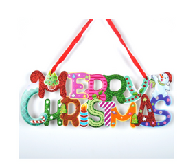Set Bảng Chữ Merry Christmas và 12 Kẹo Nhí Sắc Màu - Trang Trí Giáng Sinh Độc Đáo Cho Không Gian Sống Vui Tươi