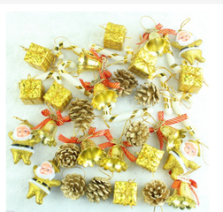 Set 36 Món Phụ Kiện Trang Trí Noel - Bộ Đồ Trang Trí Giáng Sinh Đa Dạng, Tạo Không Gian Ấn Tượng Và Sinh Động