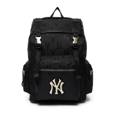 Balo MLB Monogram Nylon Jacquard Backpack NY 3ABKM021N-50BKS
