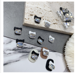 Charm Nail Gắn Móng Xinh - Bộ Phụ Kiện Trang Trí Móng Hình Nơ & Hoa Độc Đáo, Sáng Tạo Nghệ Thuật Làm Móng Tay