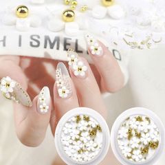 Charm Nail Gắn Móng Xinh - Bộ Phụ Kiện Trang Trí Móng Hình Nơ & Hoa Độc Đáo, Sáng Tạo Nghệ Thuật Làm Móng Tay
