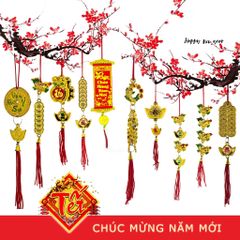 Combo 20 Dây Treo Cây Mai và Đào Tết - Trang Trí Rực Rỡ Mang Tài Lộc, May Mắn Cho Ngày Tết Việt