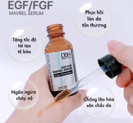 Serum DBH EGF/FGF Marvel 29ml - Hỗ Trợ Tăng Tốc Độ Trẻ Hóa Da, Chống Lão Hóa, Dưỡng Da Săn Chắc, Phục Hồi Tế Bào Da Yếu
