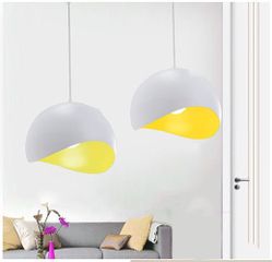 Đèn Trang Trí Thả Trần Hình Quả Trứng 30cm - Đèn LED Thiết Kế Đơn Giản Phù Hợp Quán Cà Phê, Bar, Nhà Hàng, Phòng Khách