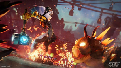 Đĩa Game Ratchet & Clank: Rift Apart cho PS5 - Hành Động Phiêu Lưu Chân Thực Từ Sony, khám Phá Thế Giới Hấp Dẫn