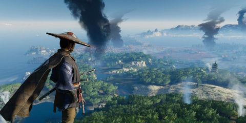 Game Ghost of Tsushima: Director's Cut cho PS5 - Phiêu Lưu Hành Động Đầy Kịch Tính, Đồ Họa Nâng Cấp Hấp Dẫn