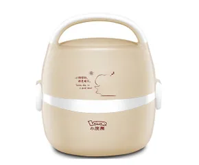 Hộp cơm điện Lotor 2 tầng - Hâm nóng và giữ nhiệt 1,3 lít, công nghệ hơi nước, cho bữa ăn thơm ngon tiện lợi
