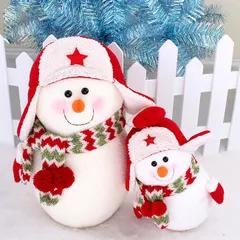 Người Tuyết Bông Giáng Sinh Dễ Thương - Trang Trí Noel Chân Thực, Vui Vẻ - Quà Tặng Ý Nghĩa Cho Gia Đình và Bạn Bè