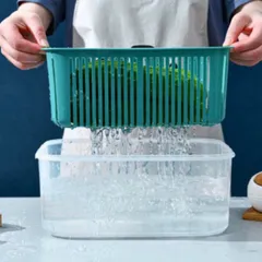 Set 5 hộp đựng thực phẩm có nắp đậy - Giải pháp tiện lợi cho tủ lạnh, bảo quản rau củ quả tươi ngon, tiết kiệm không gian
