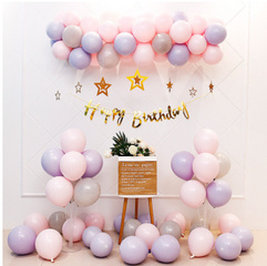 Bộ Set Bóng Trang Trí Sinh Nhật Tại Nhà Màu Pastel - Tiệc Tùng Ý Tưởng Đẹp, Đơn Giản Cho Ngày Đặc Biệt