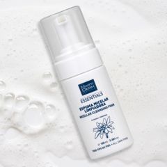 Sữa rửa mặt Martiderm Essentials Micellar dạng bọt 100ml - Làm sạch sâu, dưỡng ẩm, phù hợp cho da nhạy cảm, lão hóa, tổn thương.