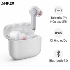 Tai Nghe Anker A3910 Bluetooth 5.0 Sạc Nhanh - Chất Lượng Âm Thanh Tối Ưu, Thiết Kế Hiện Đại, Giảm Ồn Tối Đa