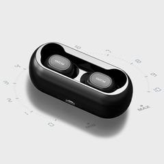 Tai Nghe Bluetooth Xiaomi QCY T1 True Wireless Binaural - Âm Thanh Sống Động, Chống Nước IPX4, Công Nghệ TWS, Dùng Cho iPhone và Android