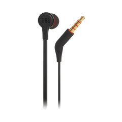 Tai nghe nhét tai JBL T210 - Tai nghe in-ear hiện đại với công nghệ PureBass mạnh mẽ, bảo hành 6 tháng chính hãng, màu đen và trắng.
