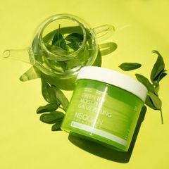 Tẩy Da Chết Neogen Dermalogy Green Tea Moist PHA - Miếng Pad Tẩy Tế Bào Chết Dưỡng Ẩm. Phục Hồi Da, Giảm Mụn, Hỗ Trợ Làm Sạch Da