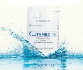 Viên Uống Hỗ Trợ Trắng Da Glutanex Tab Hàn Quốc - Chiết Xuất Glutathione Tinh Khiết Dưỡng Sáng Da, Chống Lão Hóa, Giúp Da Mịn Màng 100 Viên