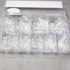 Set Móng Úp Dẻo Ovan Jeliva Trong - Bộ 500 Móng Giả Đủ 10 Size, Nhựa Siêu Dẻo, Tạo Form Tự Nhiên Cho Nail Artist