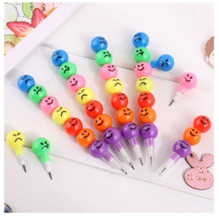 Set 5 Dụng Cụ Học Tập Cho Bé - Bút Chì, Bút Bi, Thước Kẻ Hươu Cao Cổ, Gọt Bút Chì Cute, Gôm Tẩy Hình Bắp Ngô - Combo Đồ Dùng Học Tập Sáng Tạo