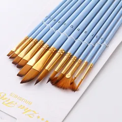 Bộ 15 Cọ Vẽ Màu Nước Chuyên Nghiệp - Dụng Cụ Nghệ Thuật Sáng Tạo Cho Người Lớn & Trẻ Nhỏ