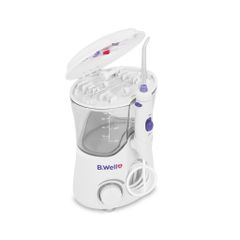 Máy tăm nước B.Well Swiss WI-922 với 7 đầu phun và 10 mức độ điều chỉnh, hỗ trợ vệ sinh răng miệng cho cả gia đình, dễ sử dụng.