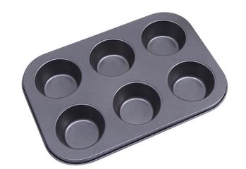 Bộ 3 Khuôn Chống Dính Làm Bánh Mì, Bánh Gato, Cupcake - Dụng Cụ Nấu Ăn Nhà Bếp Chất Liệu Thép Carbon Cao Cấp