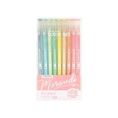 Bộ 9 cây bút mực nước Morandi nhiều màu sắc