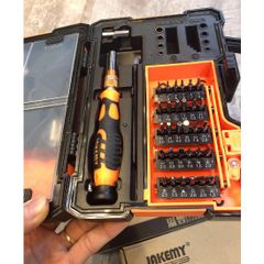 Bộ Tua Vít 46 in 1 JAKEMY JM-8152 - Dụng Cụ Đa Năng Cầm Tay - Tiện Lợi Cho Sửa Chữa Tại Nhà và Công Việc Thủ Công