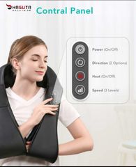 Đai Massage Toàn Thân Hasuta HMS-100 - Thiết Bị Chăm Sóc Sức Khỏe, Giảm Đau Nhức, Thư Giãn Vai Gáy, Thay Đổi Chế Độ Massage