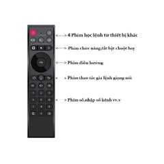 Điều khiển chuột bay TZ20 - Thiết bị điều khiển Smart TV bằng giọng nói 1 chạm, công nghệ hiện đại, tiện lợi và thông minh