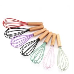 Dụng Cụ Đánh Trứng Cầm Tay Bằng Silicon - Khuấy Bột Đa Năng, Tiện Lợi, Dễ Dùng Cho Bếp  - Màu Sắc Đa Dạng
