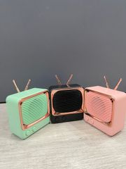 Loa Mini Bluetooth 5.0 DW02 - Thiết Kế Retro Cổ Điển, Kết Nối Dễ Dàng, Pin 900mAh, Âm Thanh Chất Lượng Cao, Mic Đàm Thoại
