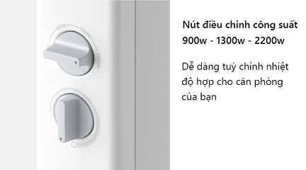 Máy Sưởi Xiaomi Smartmi Convector Heater 1S - Sưởi Ấm Tự Nhiên Không Gây Khô Da, Kết Nối Wifi, Điều Khiển Thông Minh