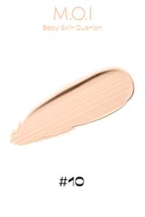 Phấn Nước M.O.I Baby Skin Cushion SPF 50+/PA+++ - Phấn Trang Điểm 5 in 1 Chống Nắng Dưỡng Ẩm, Lớp Nền Hoàn Hảo, Bền Màu 8 Giờ