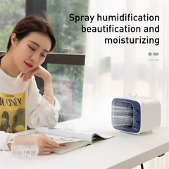 Quạt để bàn Baseus Time CXTM-23 - Quạt mini làm mát không gian, kiểu dáng hiện đại, công nghệ tỏa hơi nước, tiết kiệm không gian