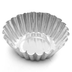 Set 10 Khuôn Đế Tart Trứng Hình Hoa Bằng Nhôm Chống Dính, Dày, Chất Liệu Cao Cấp, Thích Hợp Nướng Bánh Nhỏ, Muffin, Quiche