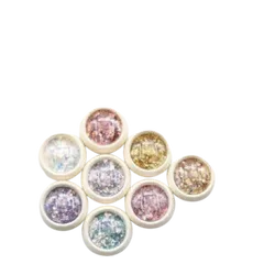 Set 8 Hộp Nhũ Kim Tuyến Vảy Cá Nhiều Màu - Trang Trí Nail Tỏa Sáng, Dễ Dùng Cho Móng Đẹp, Phong Cách Thời Thượng