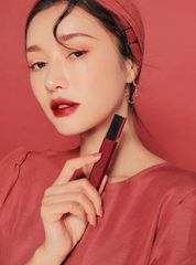 Son kem lì 3CE Cloud Lip Tint Immanence đỏ rượu vang - Chất son mịn, bền màu, sắc đỏ sang chảnh cho đôi môi gợi cảm