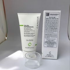 Sữa Rửa Mặt Canova Salipil Detergente 150ml - Gel Làm Sạch Da Dầu Mụn Với Acid Salicylic, Dưỡng Ẩm, Giúp Da Mịn Màng, Tươi Trẻ