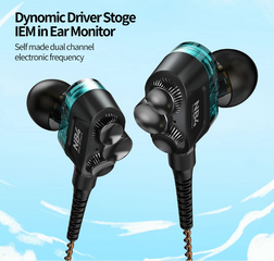 Tai nghe Plextone NB4 có mic - Tai nghe dây cắm AUX 3.5mm với dual driver âm thanh rõ nét, hoàn hảo cho game thủ và người yêu âm nhạc.
