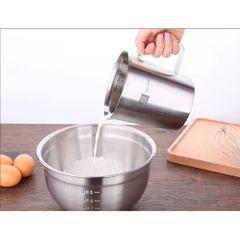 Thố Inox 304 Đánh Trứng Trộn Bột Có Vạch Đo Lường - Dụng Cụ Nhà Bếp Đa Năng, Chất Liệu Cao Cấp, Bền Đẹp 750ml đến 5 Lít