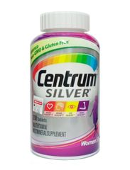 Viên uống Centrum Silver Ultra Women's 50+ - Vitamin tổng hợp cho phụ nữ trên 50 năm tuổi, hỗ trợ sức khỏe tim mạch và thị lực.