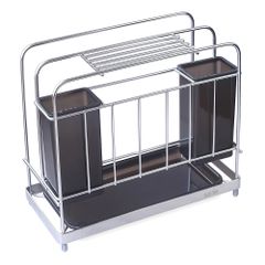 Kệ Đựng Đũa Thớt Đa Năng Hobby KDMT2 Với Khay Hứng Nước - Tiện Lợi Cho Nhà Bếp Gọn Gàng