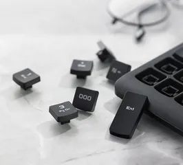 Bàn Phím Số Rapoo K10 USB - Thiết Kế Gọn Nhẹ, Phím Khắc Laser, Hỗ Trợ Nhập Liệu Số Hiệu Quả cho Laptop