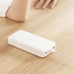 Pin Sạc Dự Phòng Xiaomi Redmi 20000mAh - Sạc Nhanh 18W, 2 Cổng USB, Thiết Kế Gọn Nhẹ, Dùng Được Trên Máy Bay
