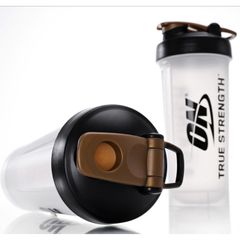 Bình lắc Optimum Nutrition 1200ml - Dụng cụ thể thao tiện lợi cho gym, chạy bộ, và hoạt động ngoài trời, chất liệu an toàn, không độc hại.