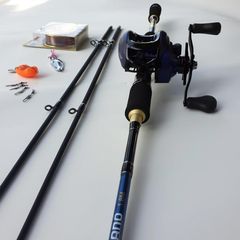 Bộ cần câu Lure Shimano 2 ngọn máy ngang STACO - Cần câu cá chuyên nghiệp thiết kế thông minh, nhẹ, chính xác cho trải nghiệm câu cá tuyệt vời.