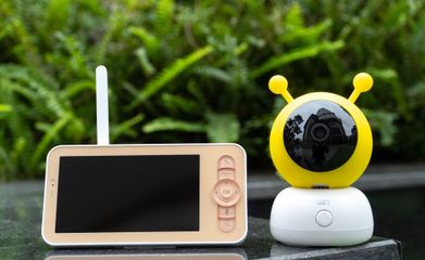 Camera IP Baby Monitor QCT 1080p - Giám Sát Trẻ Em Thông Minh, Độ Phân Giải Cao, Cảnh Báo Âm Thanh, Kết Nối Wifi 200m