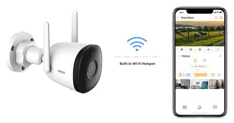Camera IP Wifi Imou Ngoài Trời FullHD 4M - Giám Sát An Ninh Kết Nối Điện Thoại, Chế Độ Ngày Đêm, Kháng Nước