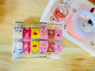Combo 12 Kẹp Tóc 3 Răng Ngộ Nghĩnh Cho Bé - Kẹp Tóc Càng Cua, Phụ Kiện Thời Trang Dễ Thương Hàng Ngày